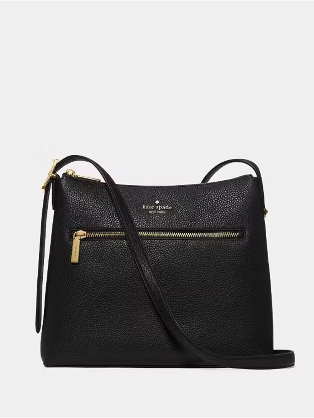 ♠️Kate Spade 454 Large Swingpack Buckle Crossbody Bag, Black NWT
